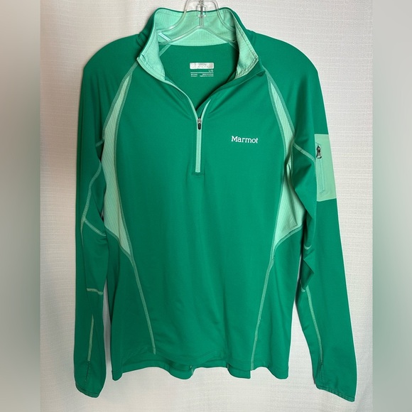 Marmot women’s Green Performance Pullover, size L - Picture 1 of 5